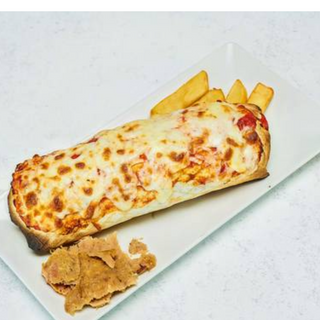 Rollo kebab grande doble gratinado 