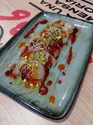 Tiradito De Peto Ahumado