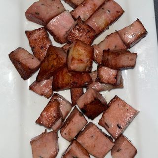 Mortadella De Trufa A La Plancha Con Balsámico