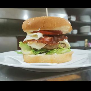 Hamburguesa casera