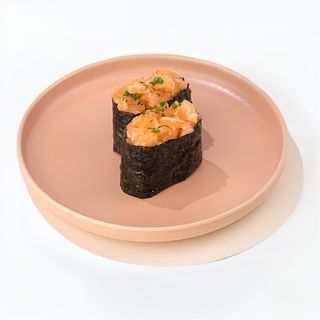 Gunkan Saumon - 2 Pcs