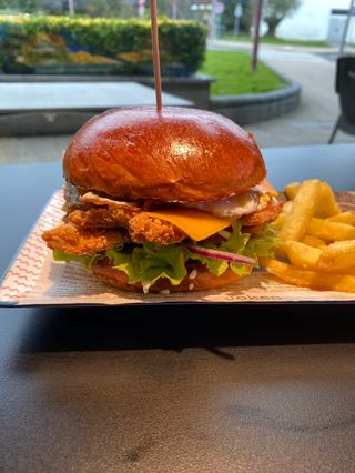 Hamburguesa de pollo 