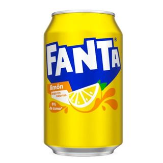 Fanta Limón lata 330ml.