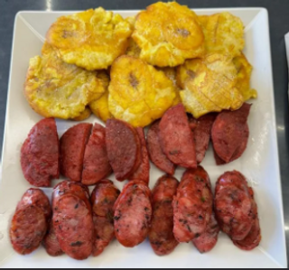 Ración Salami, Longaniza Y Tostones