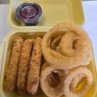 Aros De Cebolla (12 A 16 Uds. Aprox.) Y Palitos (6 Uds.)