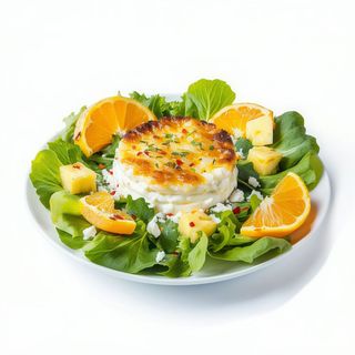 Ensalada De Queso De Cabra Gratinada