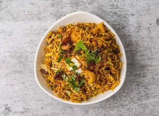 Jhinga Biryani