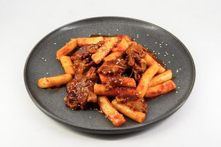 Токпокки с мясом