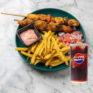 Chicken Skewer Meal