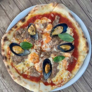 Pizza frutti di mare