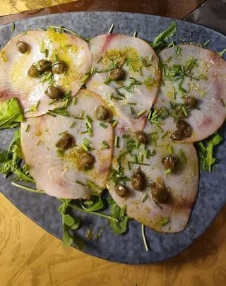 Carpaccio di salmone Ghisa