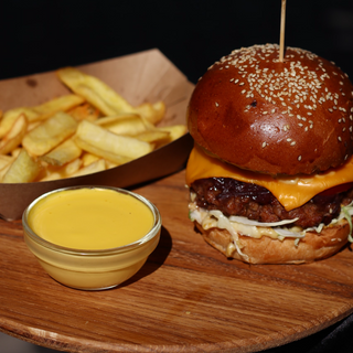 Дабл чізбургер меню курка 