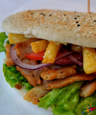 Maxi panino con pane turco