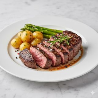 Plato De Bistec De Ternera