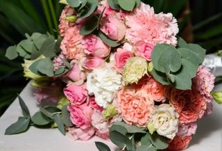 Букет из экзотических цветов