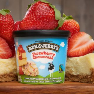 Helado Strawberry Cheese Cake (Ben & Jerry's)