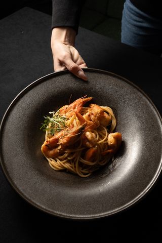Spaghetti Aglio Olio & creveți