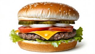 Panino doppio hamburger