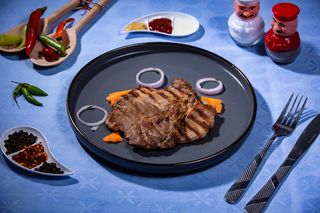 Ceafa de porc la gratar