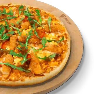 Pizza mango jalapeńo