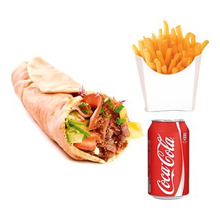 Chawarma -Poulet  + Boisson + Frite