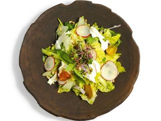 Салат із рваною моцарелою (250g)