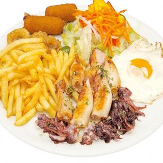 Combinado de calamares