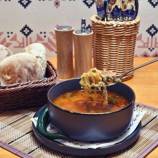 Borș de porc cu legume