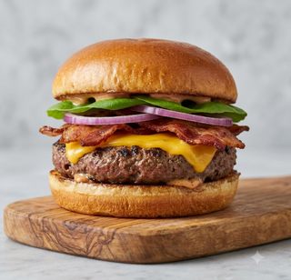 Bacon cheeseburger