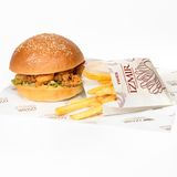 Комбо: "Бургер - Классический + Фри + "Coca-Cola"