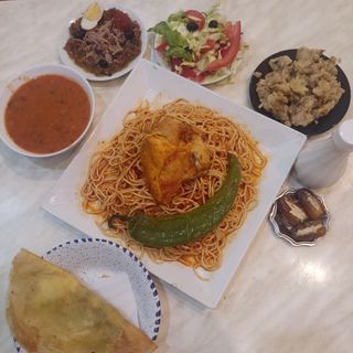 Menu Ramadan Pâtes au Poulet