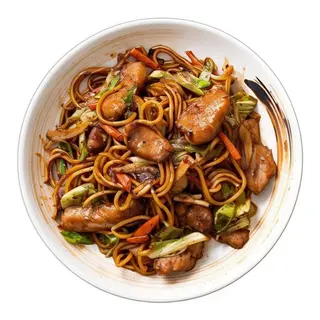 Yakisoba con pato