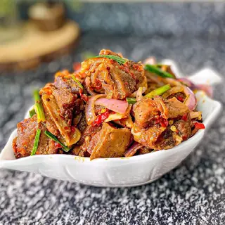 Peppered Goat Meat