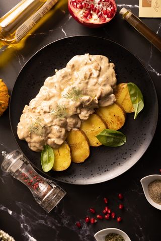 Svinjski file sa šumskim pečurkama