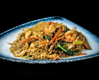 Fideos Al Estilo Singapur