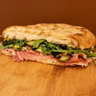 Schiacciata Brunelleschi (schiacciate toscane-cottura su pietra)