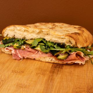 Schiacciata Brunelleschi (schiacciate toscane-cottura su pietra)