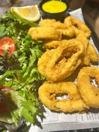 Пържени калмари