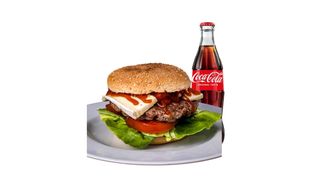 Combo Hamburger Zelig + Coca-Cola Vetro 330ml