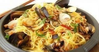 38 Spaghetti con frutti di mare