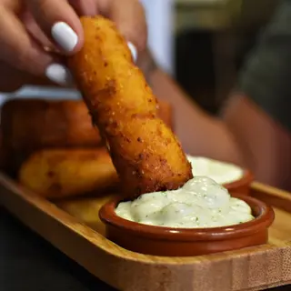 Tequeño de Maíz dulce y Queso