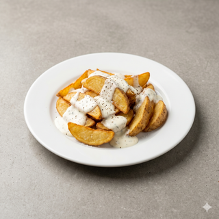 Patatas Lux con Salsa