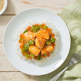 Wok De Poulet Sauce Aigre-douce