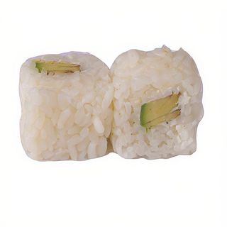 California flocon con aguacate y queso