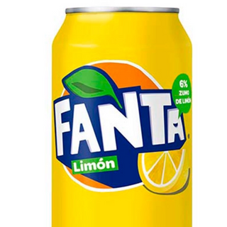 Fanta Limón lata 330ml.