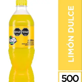 Fanta De Limon 500Ml Botella Plastica