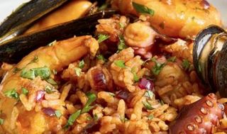 Arroz con mariscos