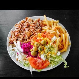 POLLO CON ENSALADA(Grande)