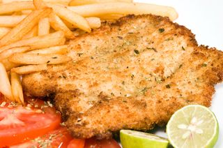 Escalope De Cerdo Con Papas
