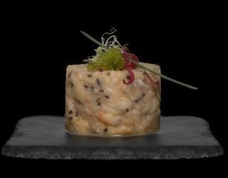 Tartar Pez Mantequilla Poco Picante